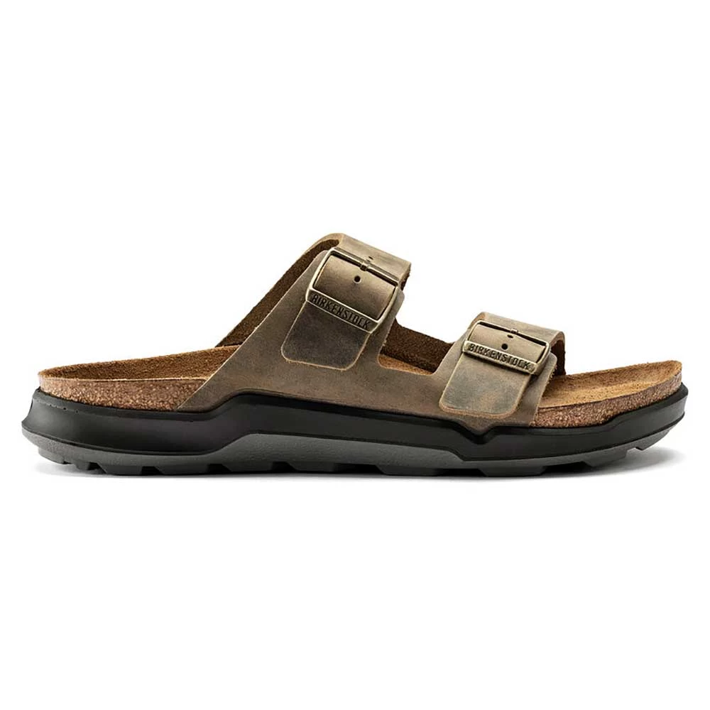 Birkenstock Men's Arizona Rugged Sandal - Faded Khaki - Regular - Image 3