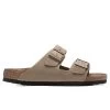 Birkenstock Narrow Arizona Soft Footbed - Tobacco Brown