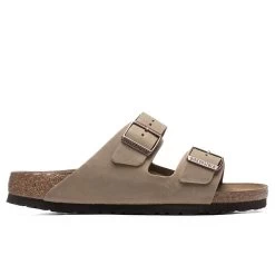 Birkenstock Narrow Arizona Soft Footbed - Tobacco Brown