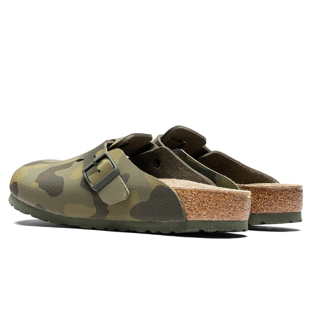 Birkenstock Wide Boston - Desert Soil Camo Green - Image 4