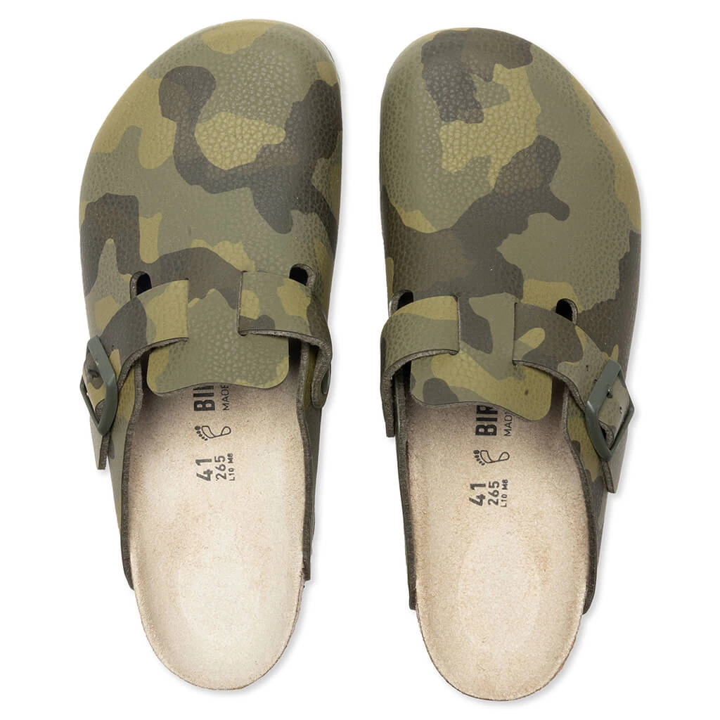 Birkenstock Wide Boston - Desert Soil Camo Green - Image 2
