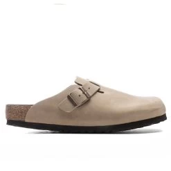 Birkenstock Wide Boston - Tobacco Brown