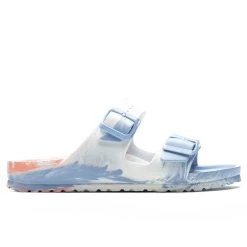 Birkenstock Women's Narrow Arizona Essentials Eva - Multi Coral Peach