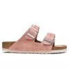 Birkenstock Women's Narrow Arizona Soft Footbed - Pink Clay