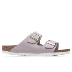 Birkenstock Women's Arizona Nubuck Leather - Lilac
